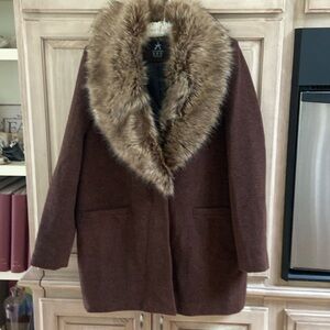 Atmosphere coat sz 8 NWT terra cotta